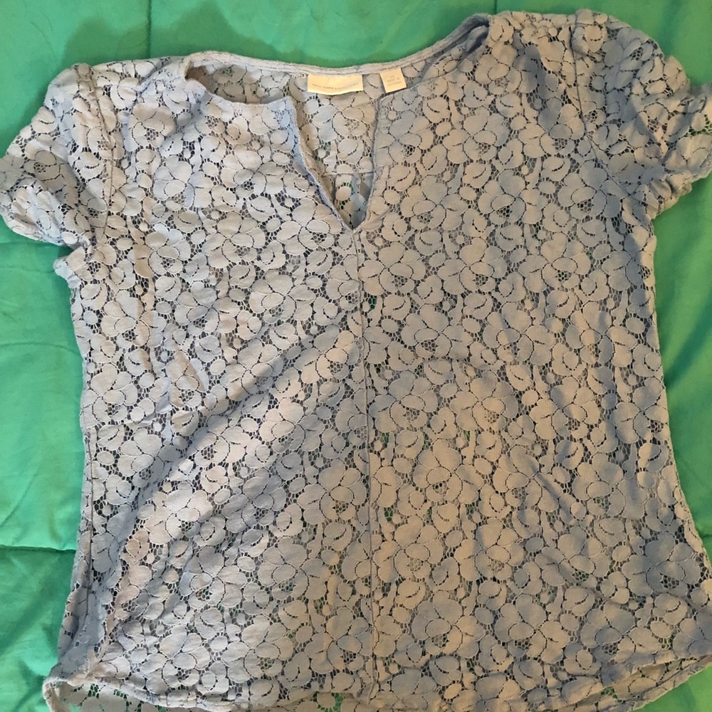 New York and company lace shirt